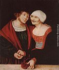 Amorous Old Woman and Young Man by Lucas Cranach the Elder